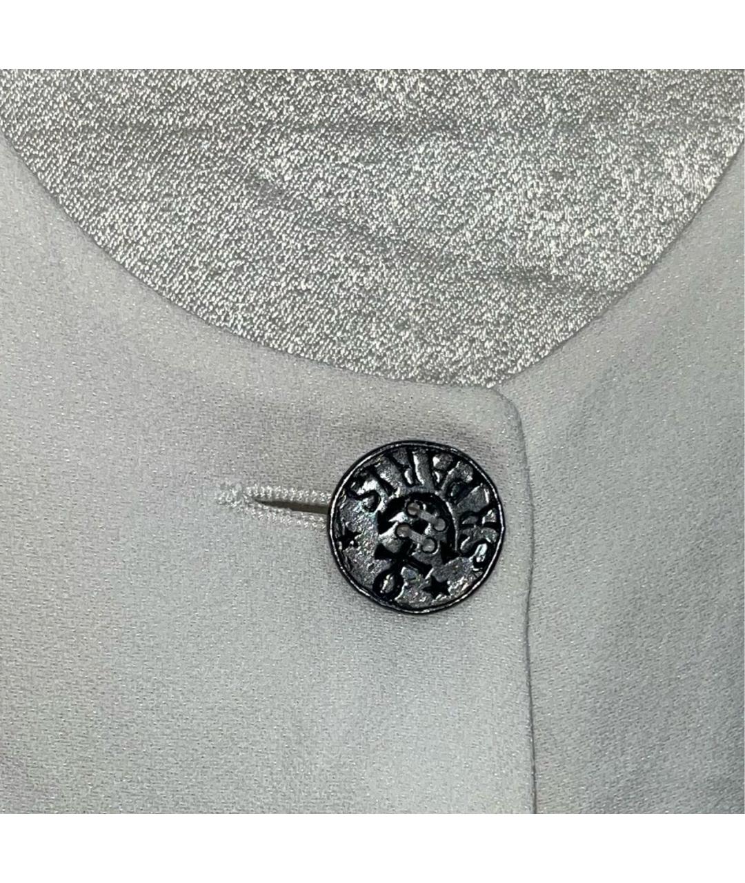 SONIA RYKIEL Белый ацетатный жакет/пиджак, фото 4