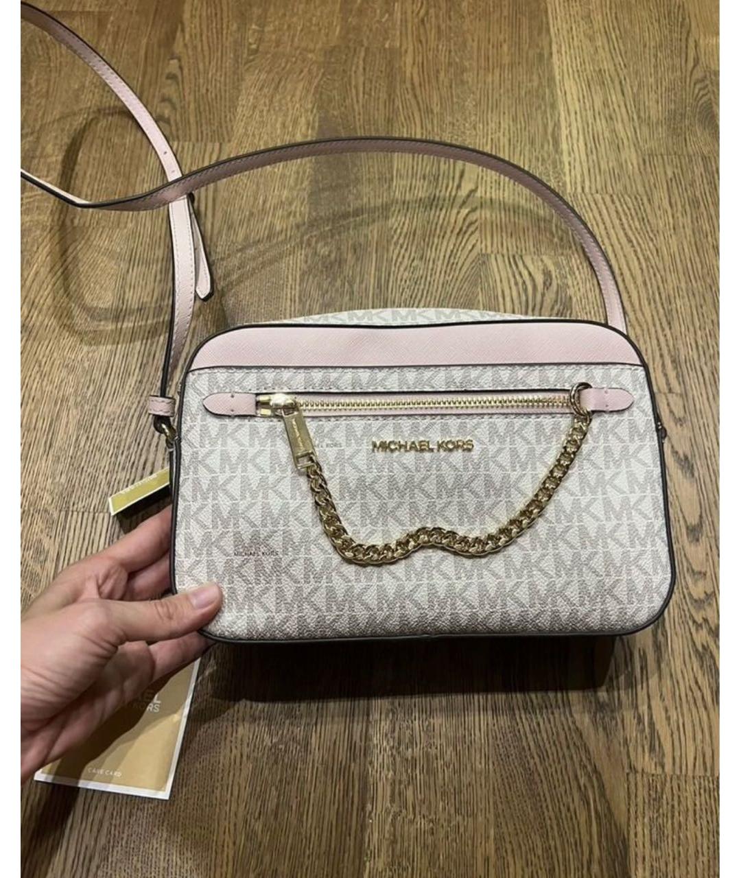 MICHAEL KORS Розовая сумка через плечо, фото 5