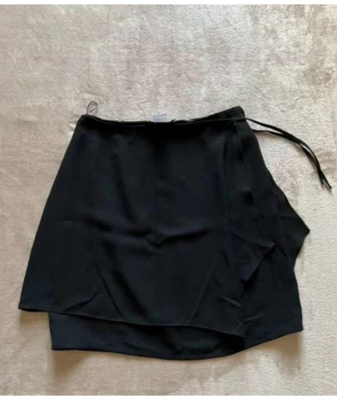 SONIA RYKIEL Черная полиэстеровая юбка миди, фото 5