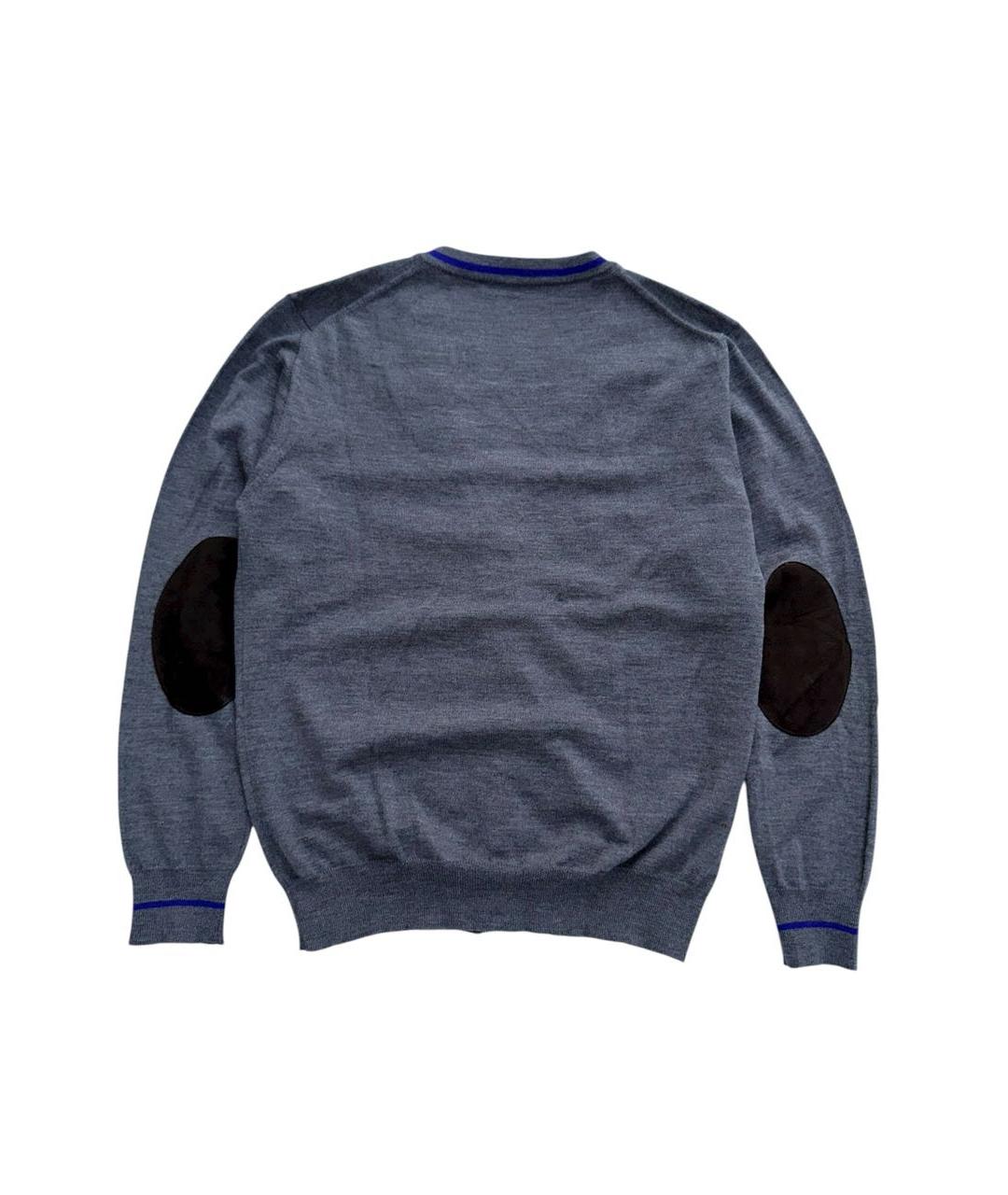 ETRO Антрацитовый шерстяной кардиган, фото 2