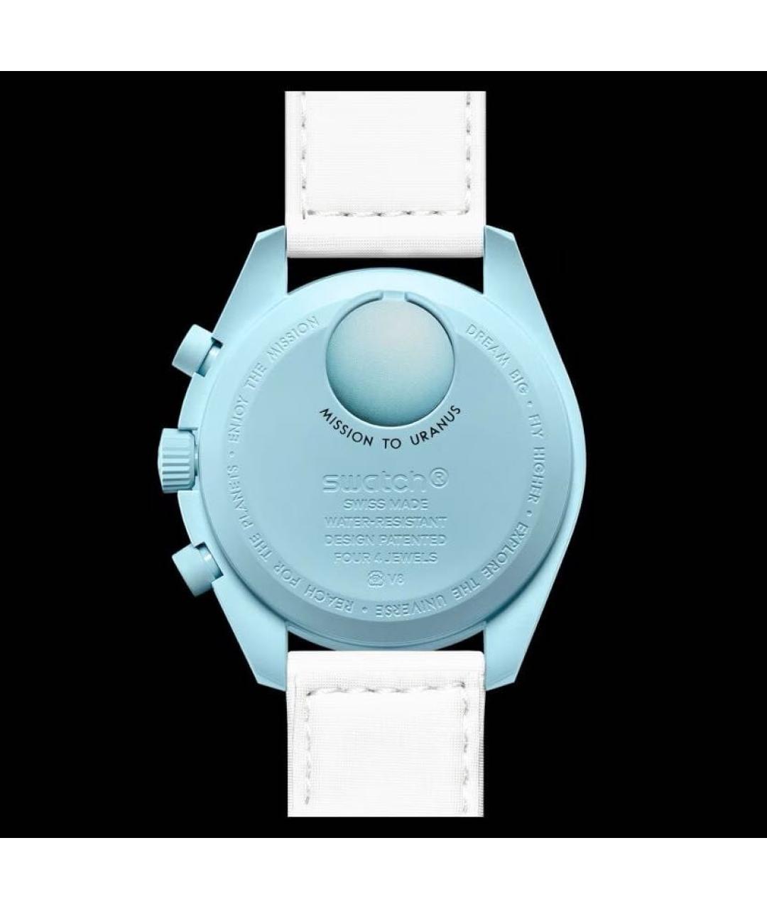 Swatch Бирюзовые керамические часы, фото 2