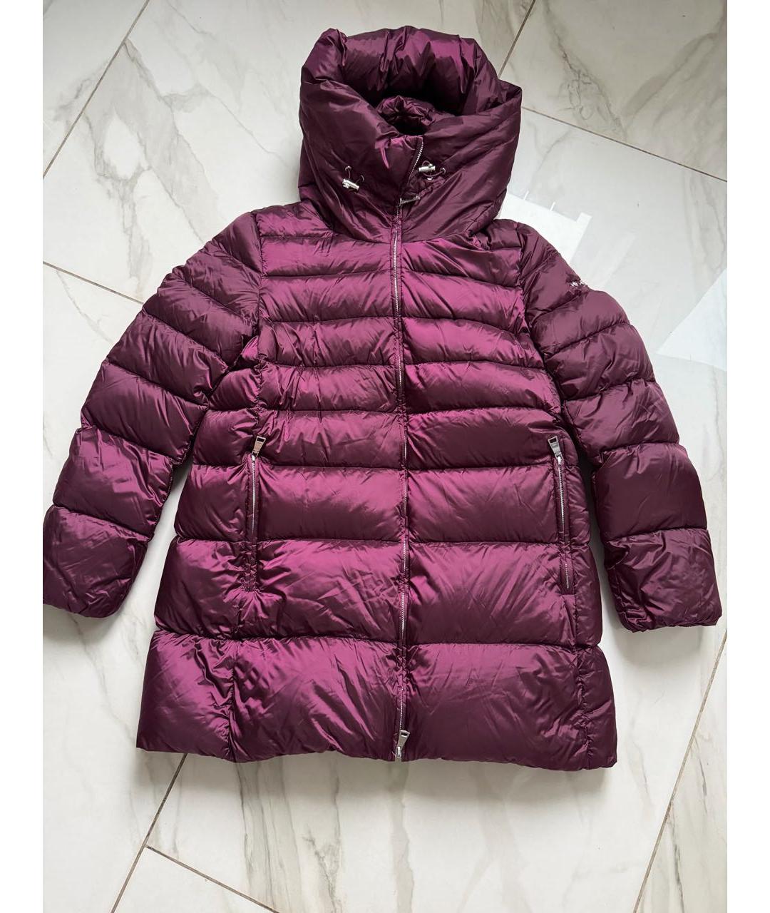 ADD Фиолетовый полиамидовый пуховик, фото 5