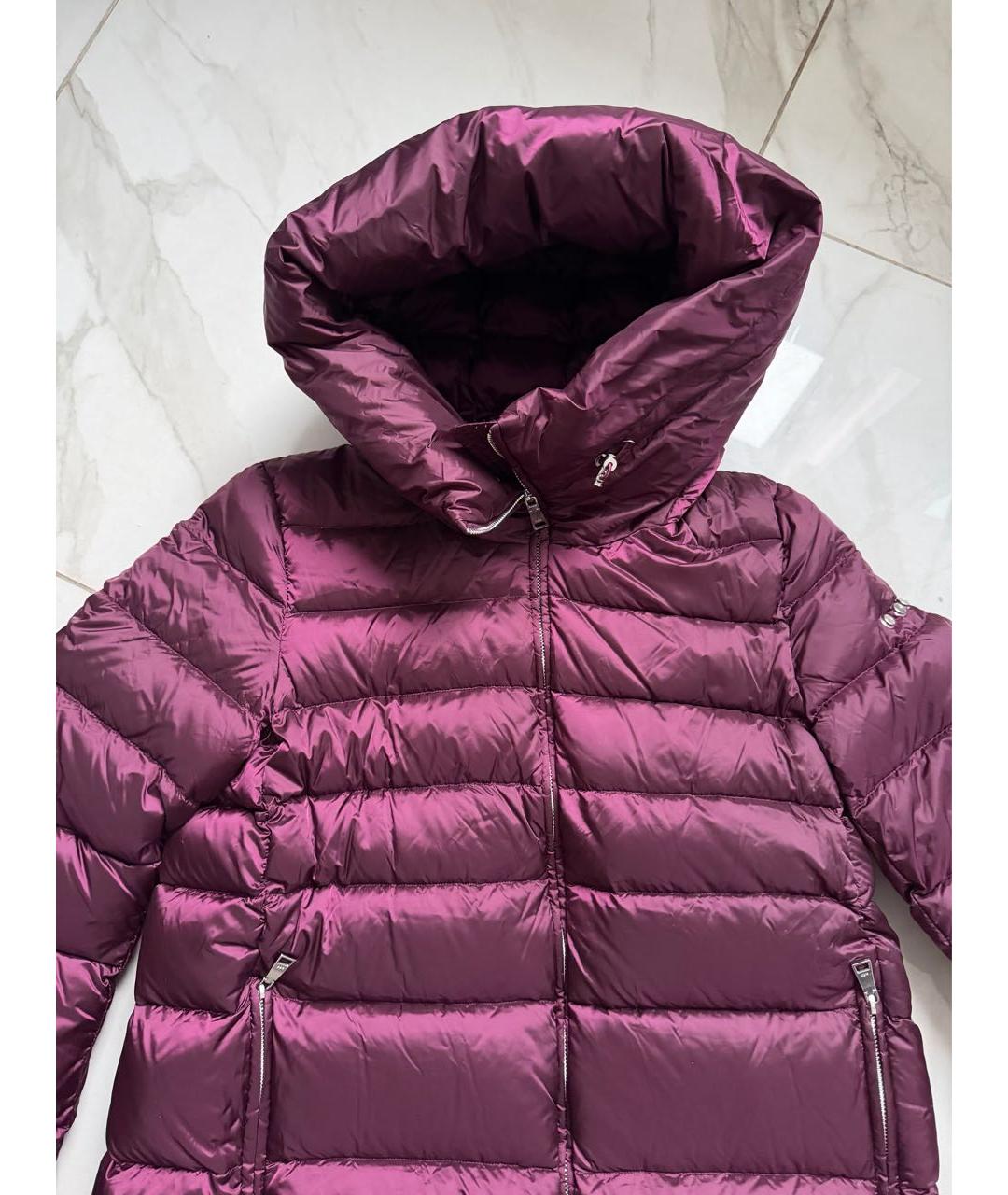 ADD Фиолетовый полиамидовый пуховик, фото 4