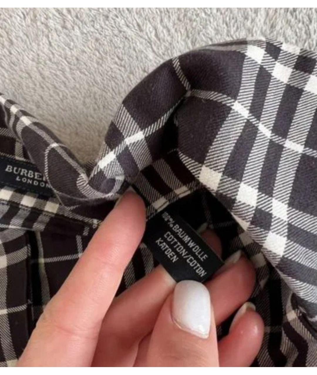 BURBERRY Мульти хлопковая рубашка, фото 6