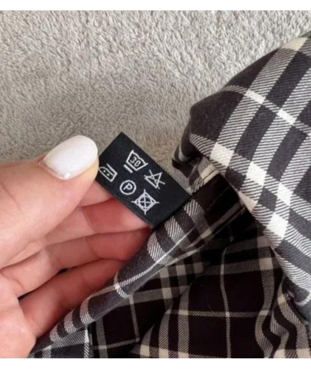 BURBERRY Мульти хлопковая рубашка, фото 7