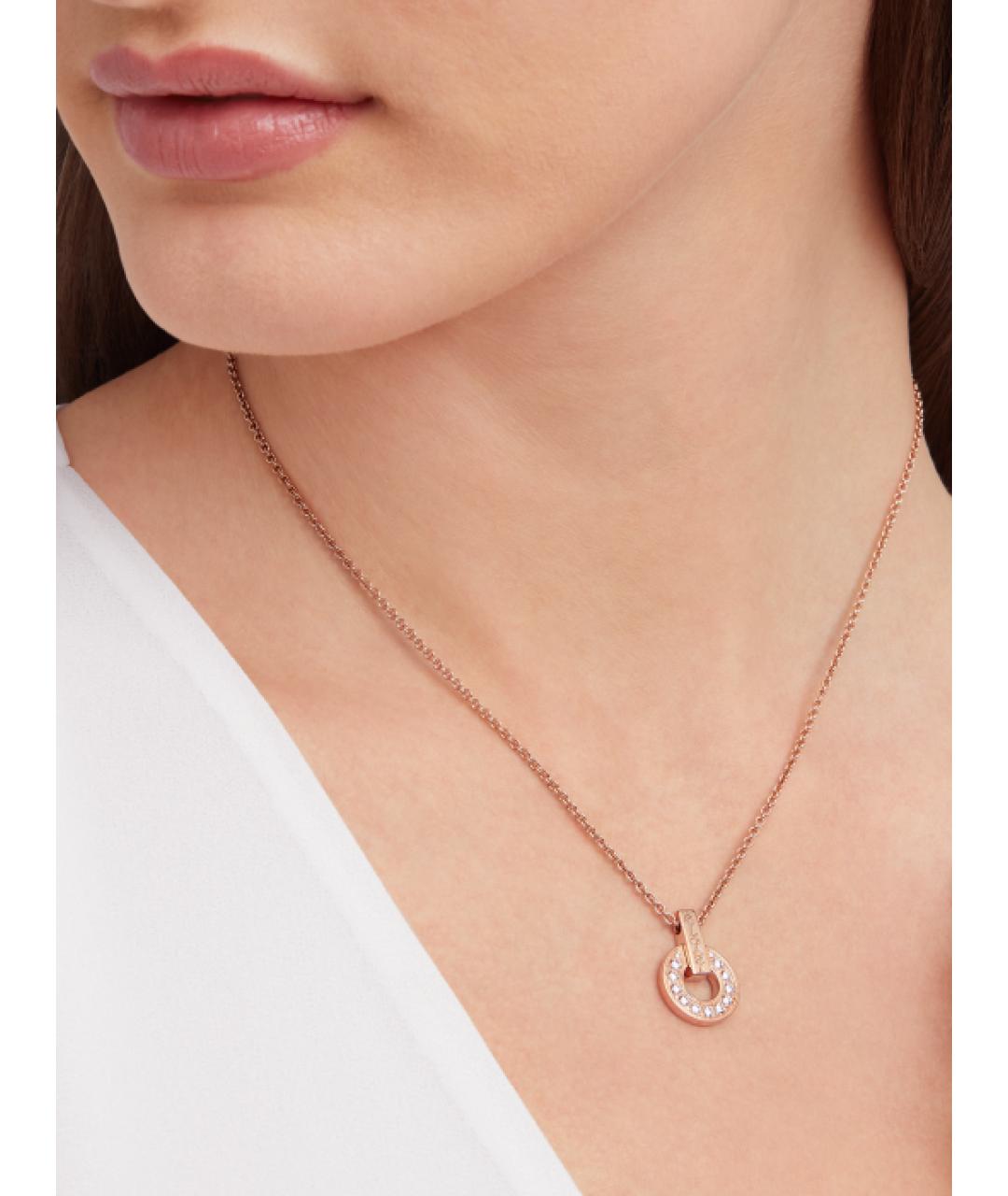 BVLGARI Золотое колье из розового золота, фото 4