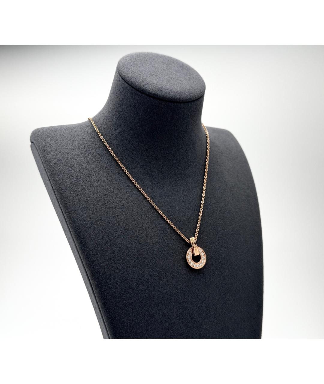 BVLGARI Золотое колье из розового золота, фото 2