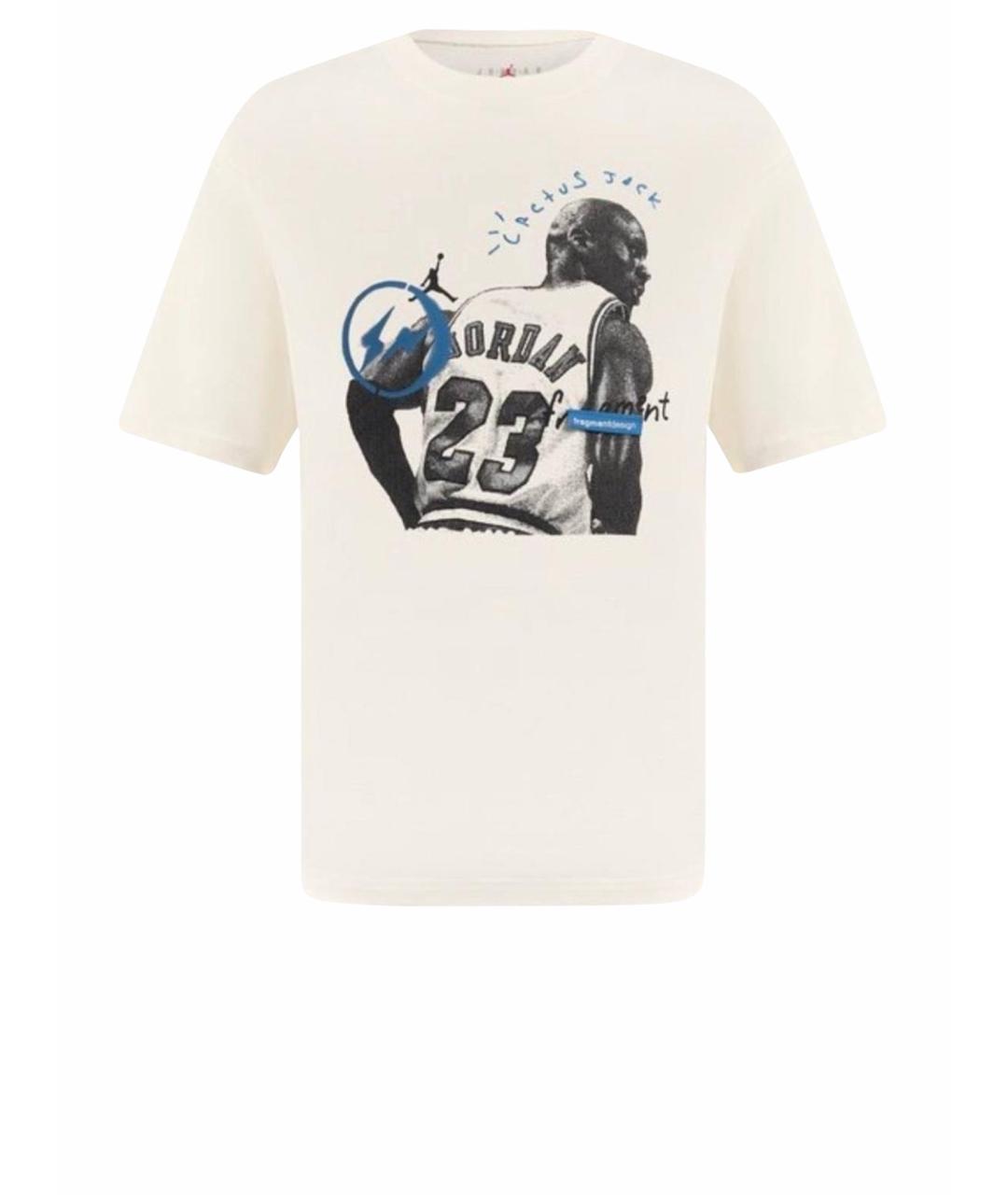 CACTUS JACK BY TRAVIS SCOTT Бежевая хлопковая футболка, фото 1