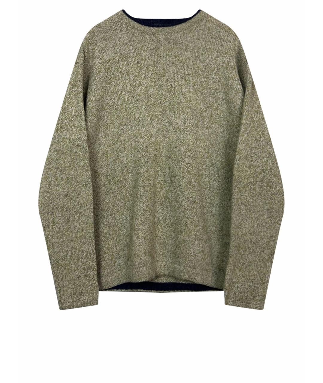 WOOLRICH Зеленый шерстяной джемпер / свитер, фото 1