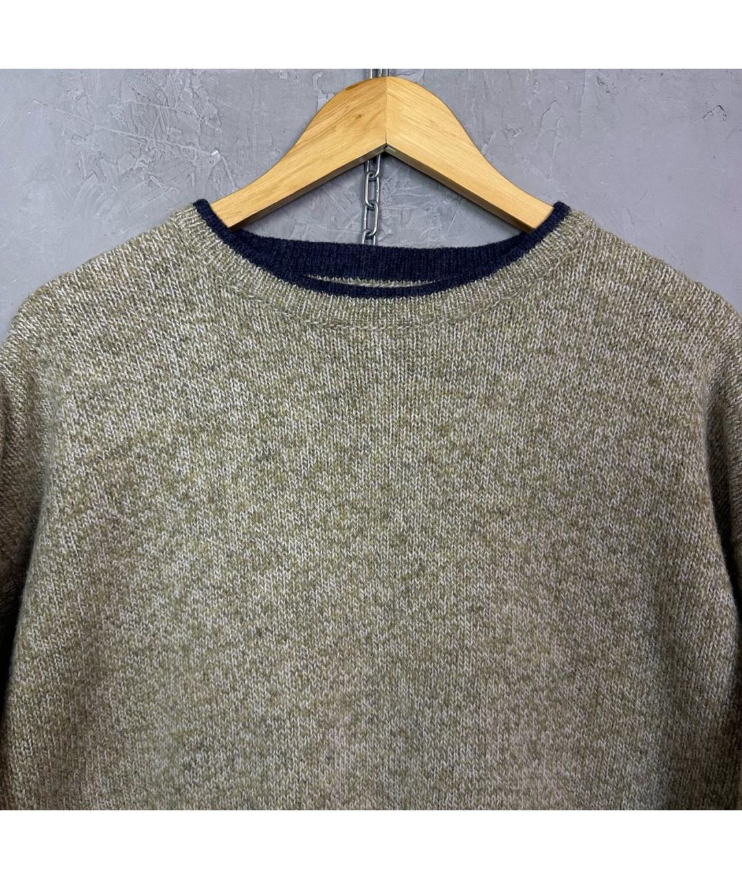 WOOLRICH Зеленый шерстяной джемпер / свитер, фото 3