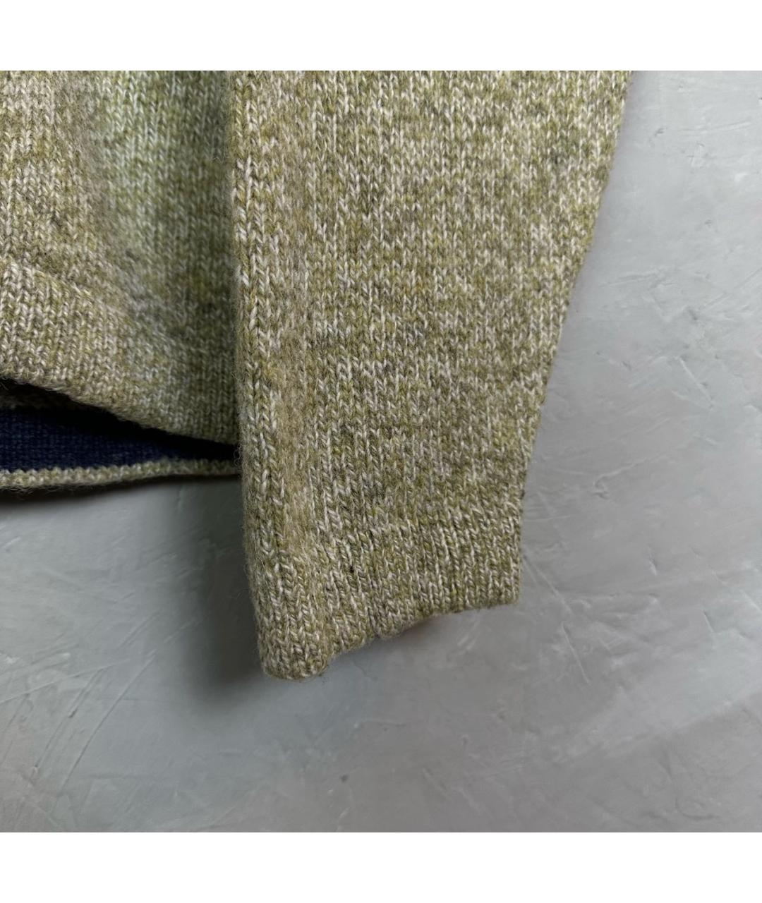 WOOLRICH Зеленый шерстяной джемпер / свитер, фото 4
