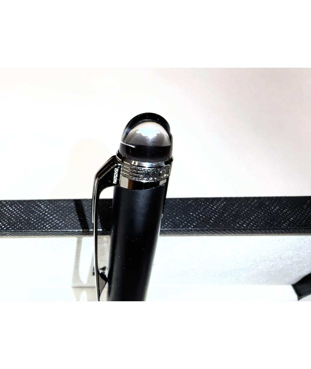 MONTBLANC Черная металлическая шариковая ручка, фото 4