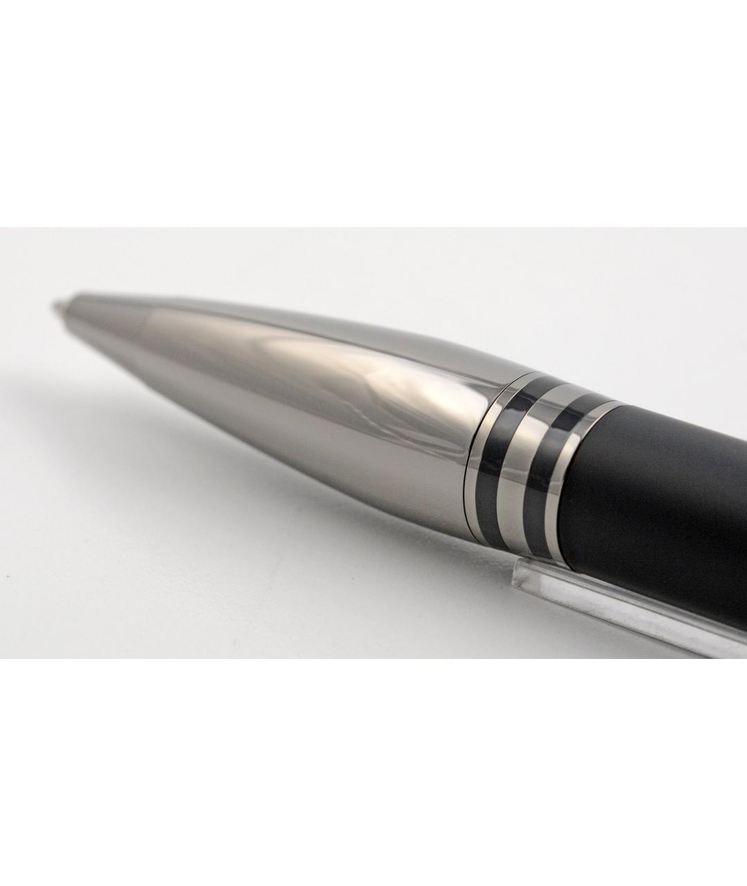MONTBLANC Черная металлическая шариковая ручка, фото 8