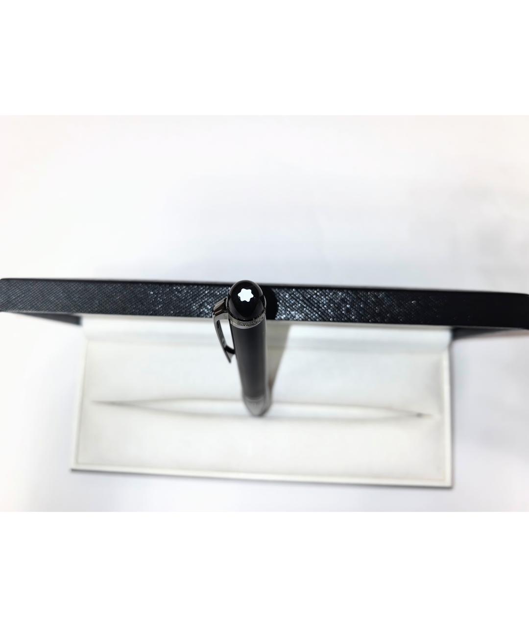 MONTBLANC Черная металлическая шариковая ручка, фото 3