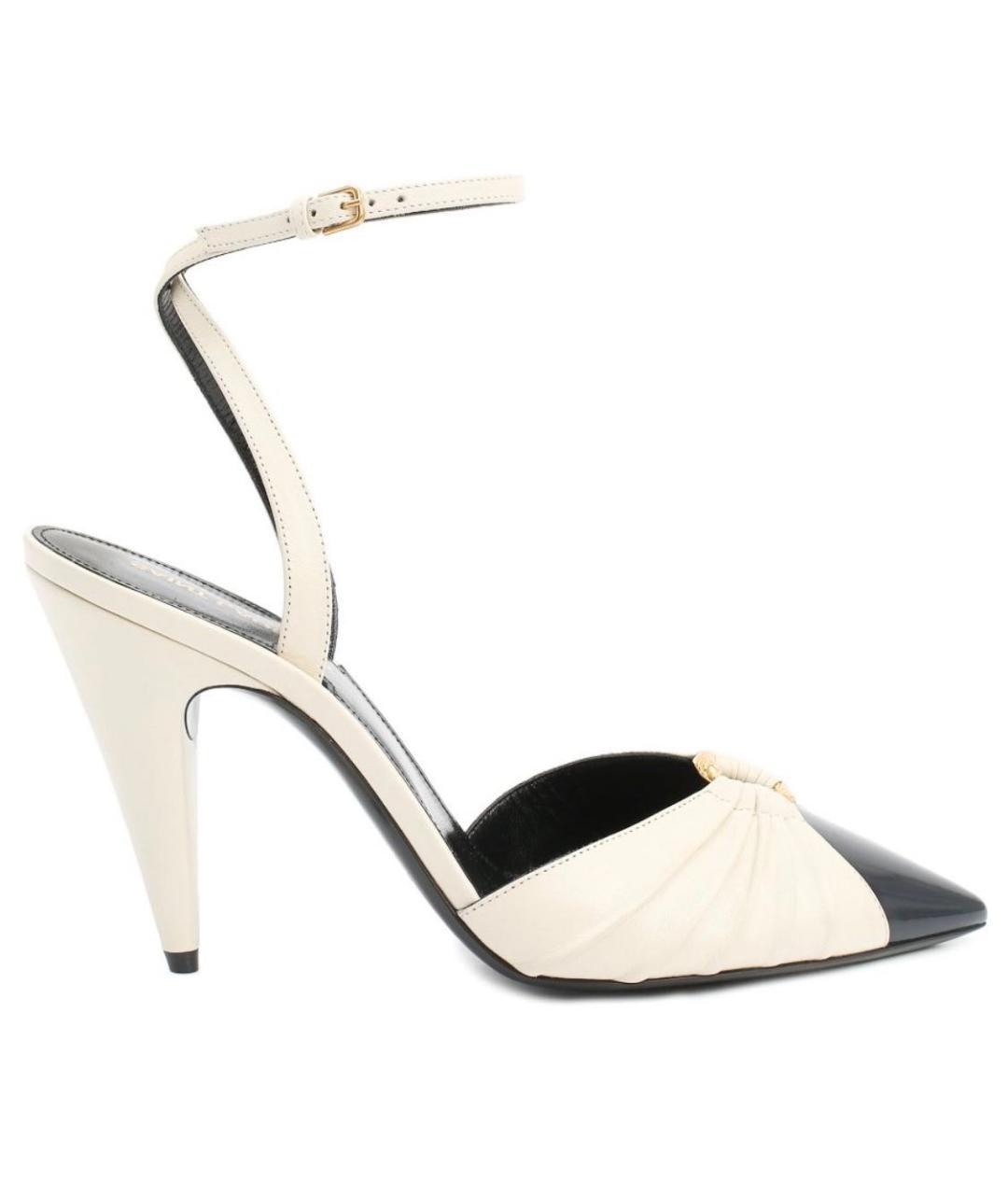 SAINT LAURENT Мульти кожаные туфли, фото 6