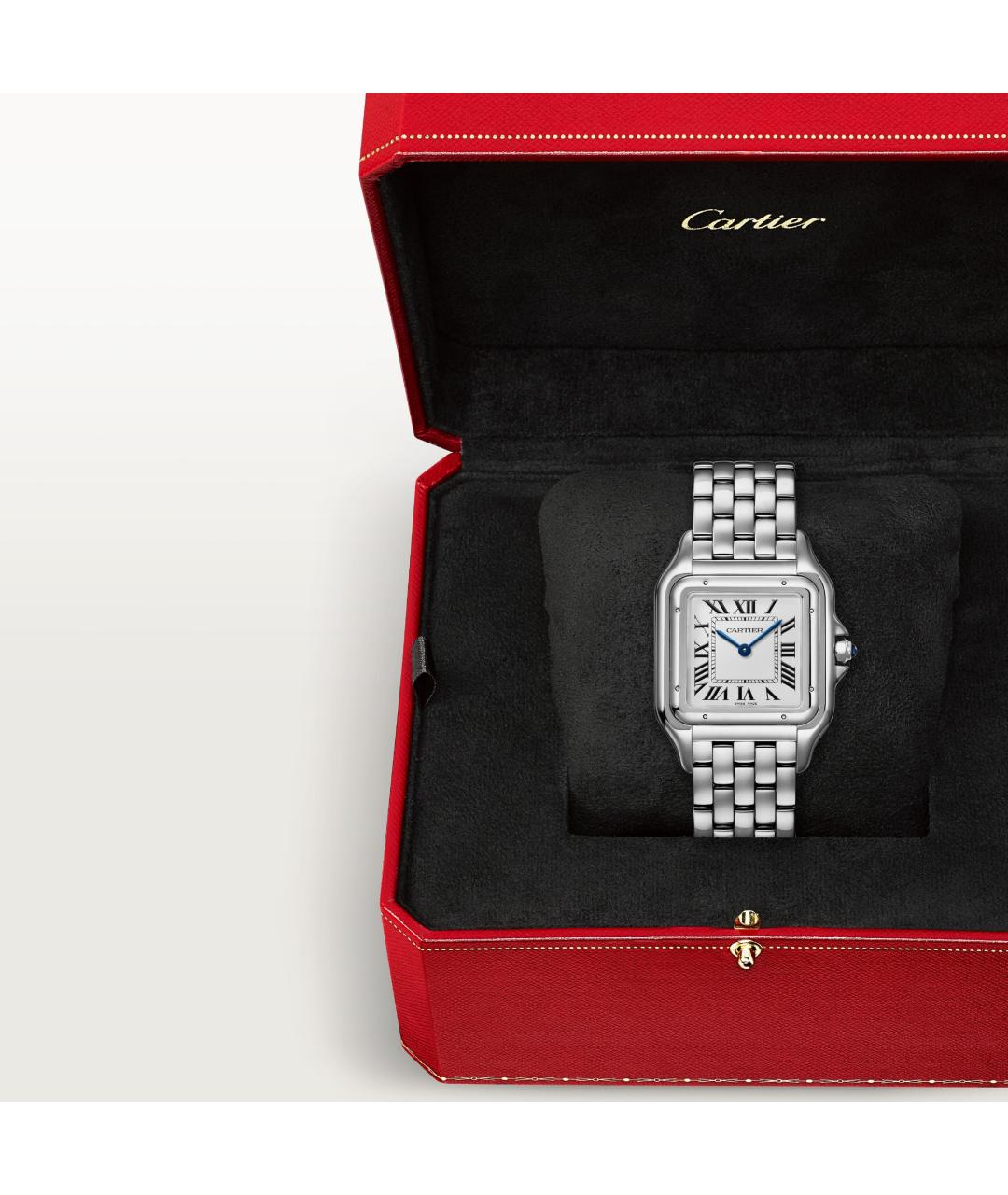 CARTIER Серебряные часы, фото 3