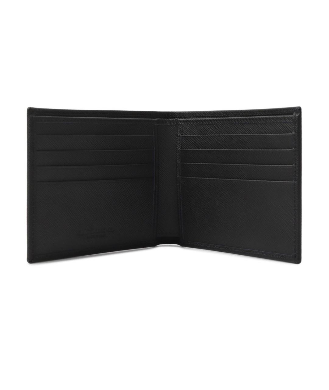KITON Черный кожаный кошелек, фото 2