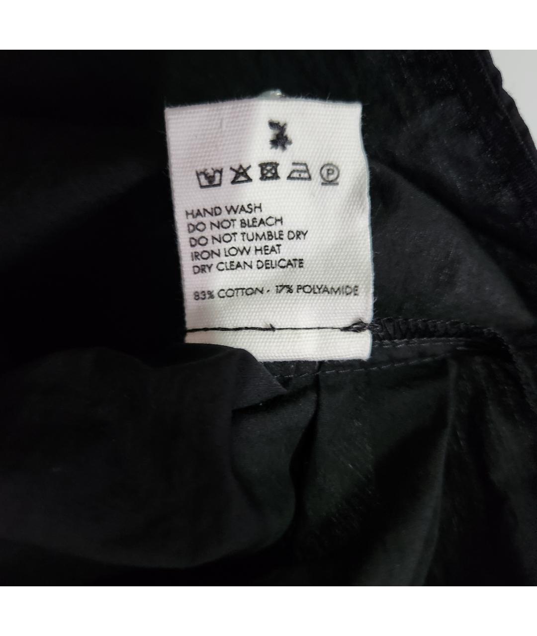 JACQUEMUS Черная хлопко-эластановая блузы, фото 5