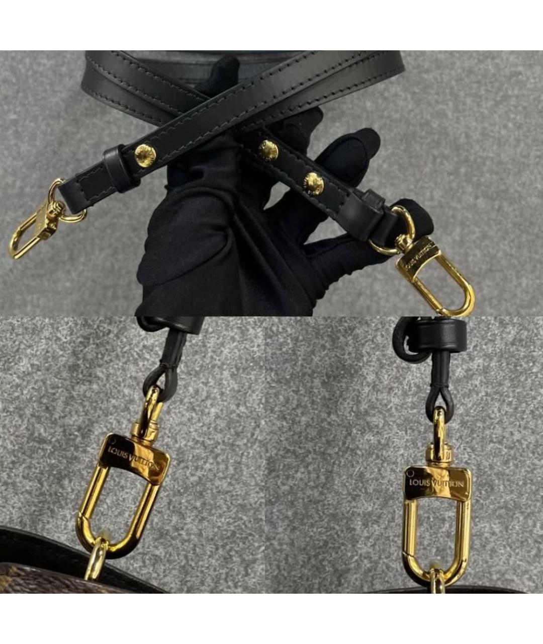 LOUIS VUITTON Коричневая сумка через плечо, фото 3