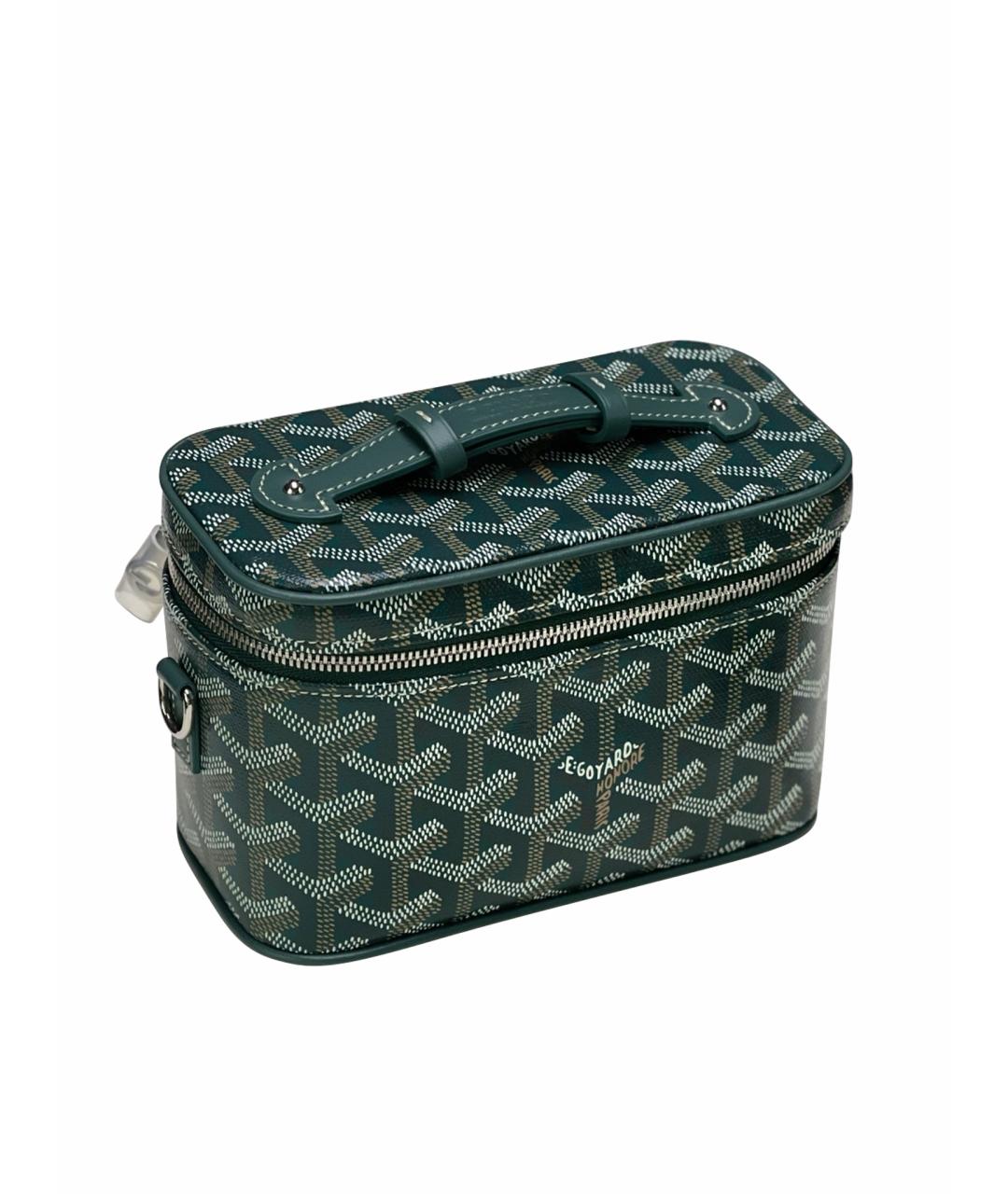 GOYARD Зеленая сумка через плечо из искусственной кожи, фото 1