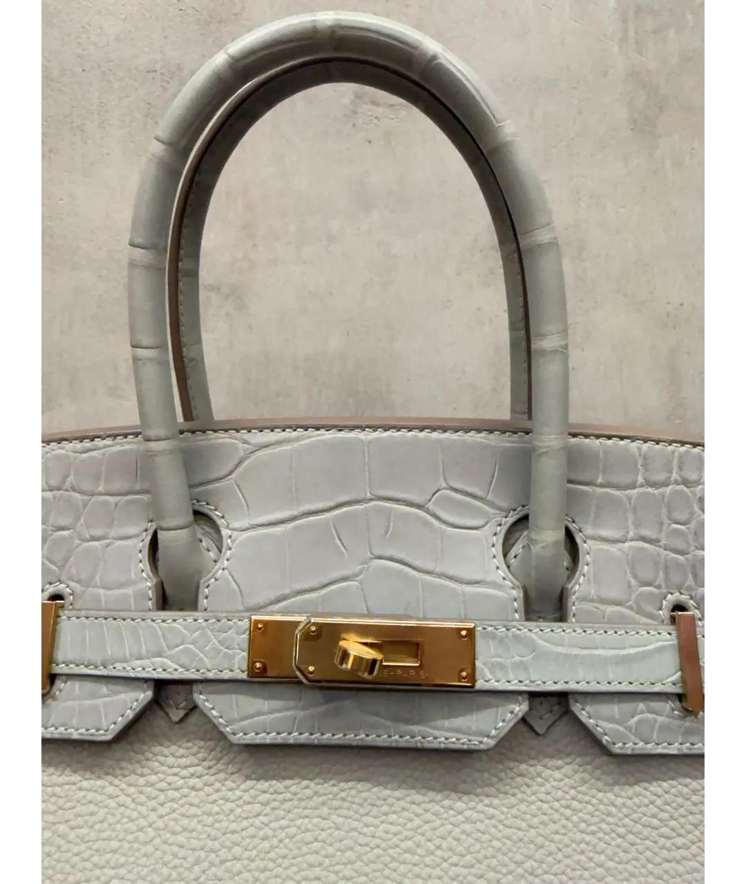 HERMES Бежевая кожаная сумка тоут, фото 3