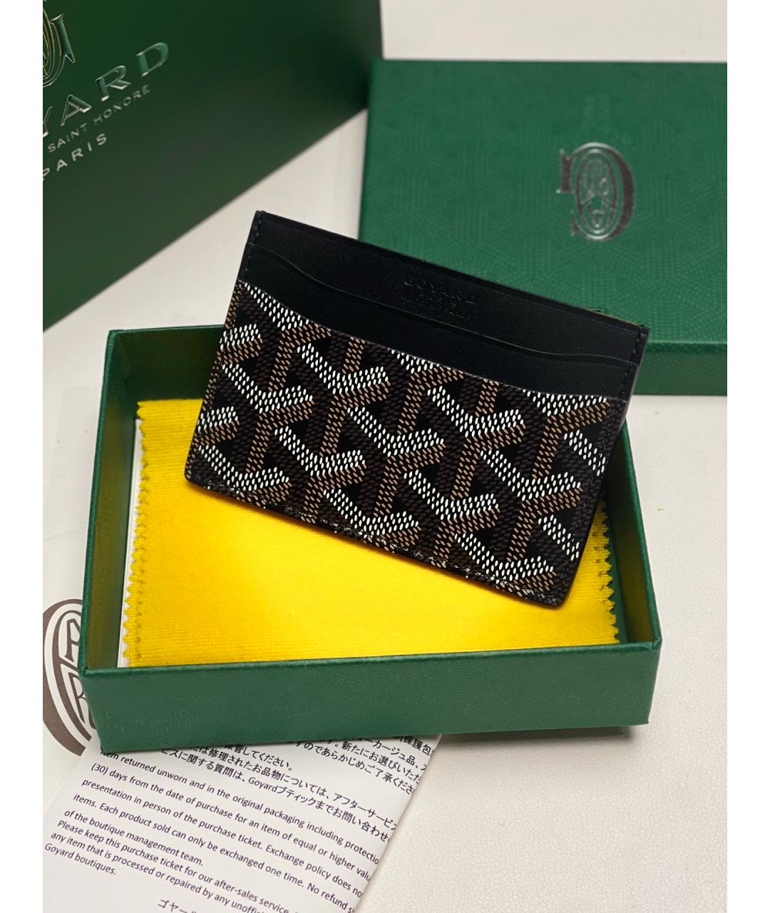 GOYARD Черный кардхолдер, фото 2