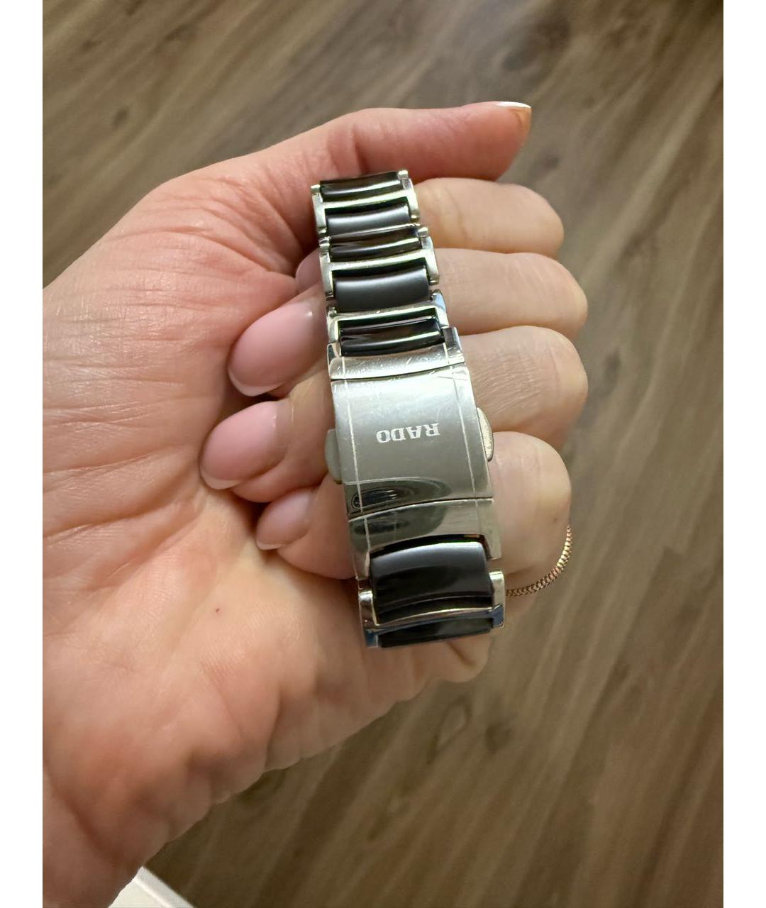 RADO Черные керамические часы, фото 3