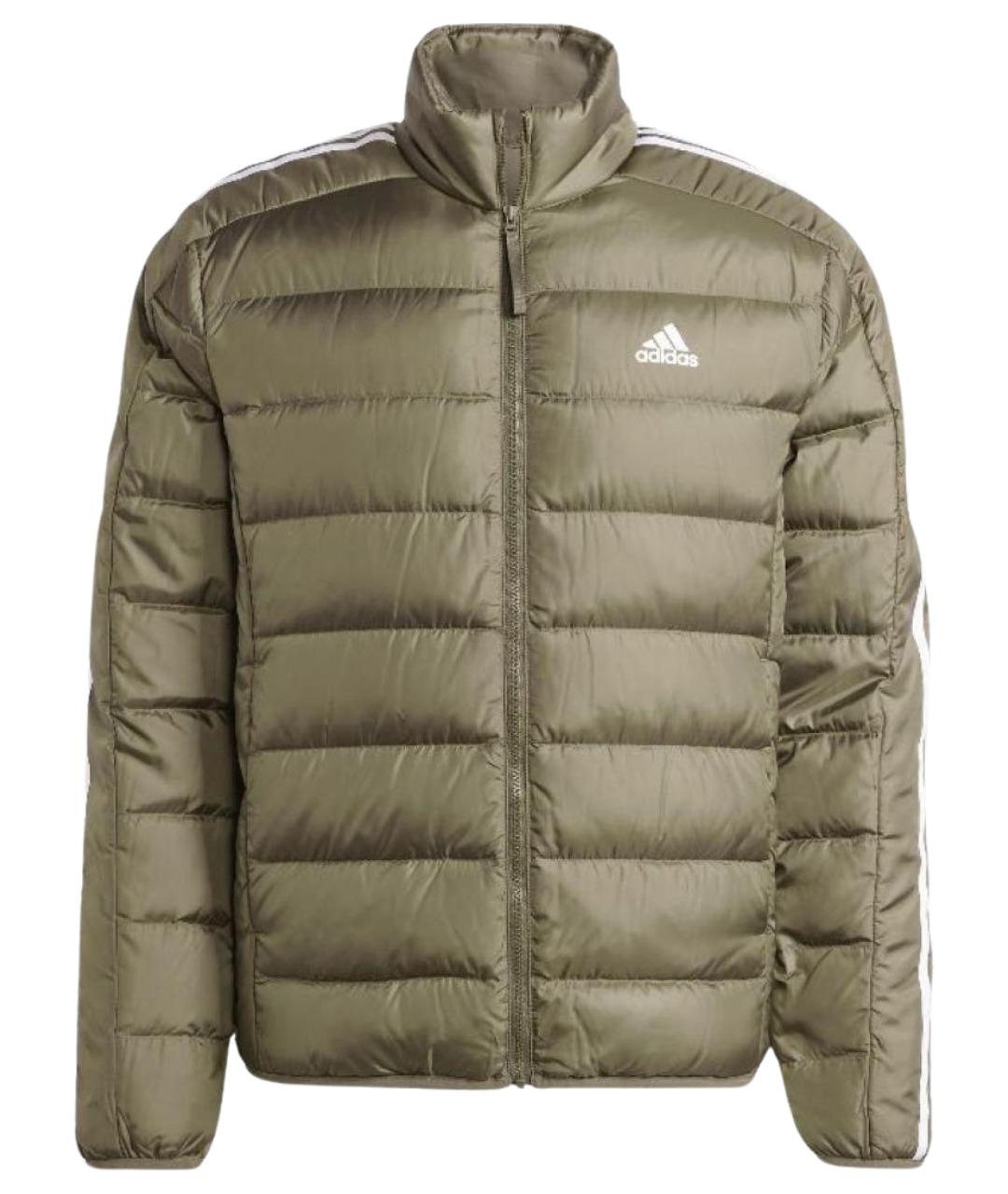 ADIDAS Хаки полиэстеровый пуховик, фото 1