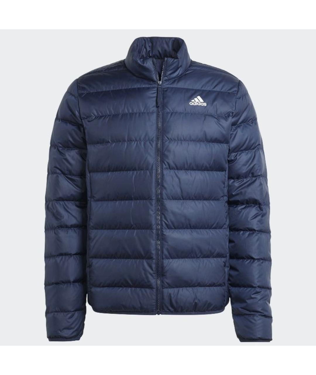 ADIDAS Темно-синий полиэстеровый пуховик, фото 7