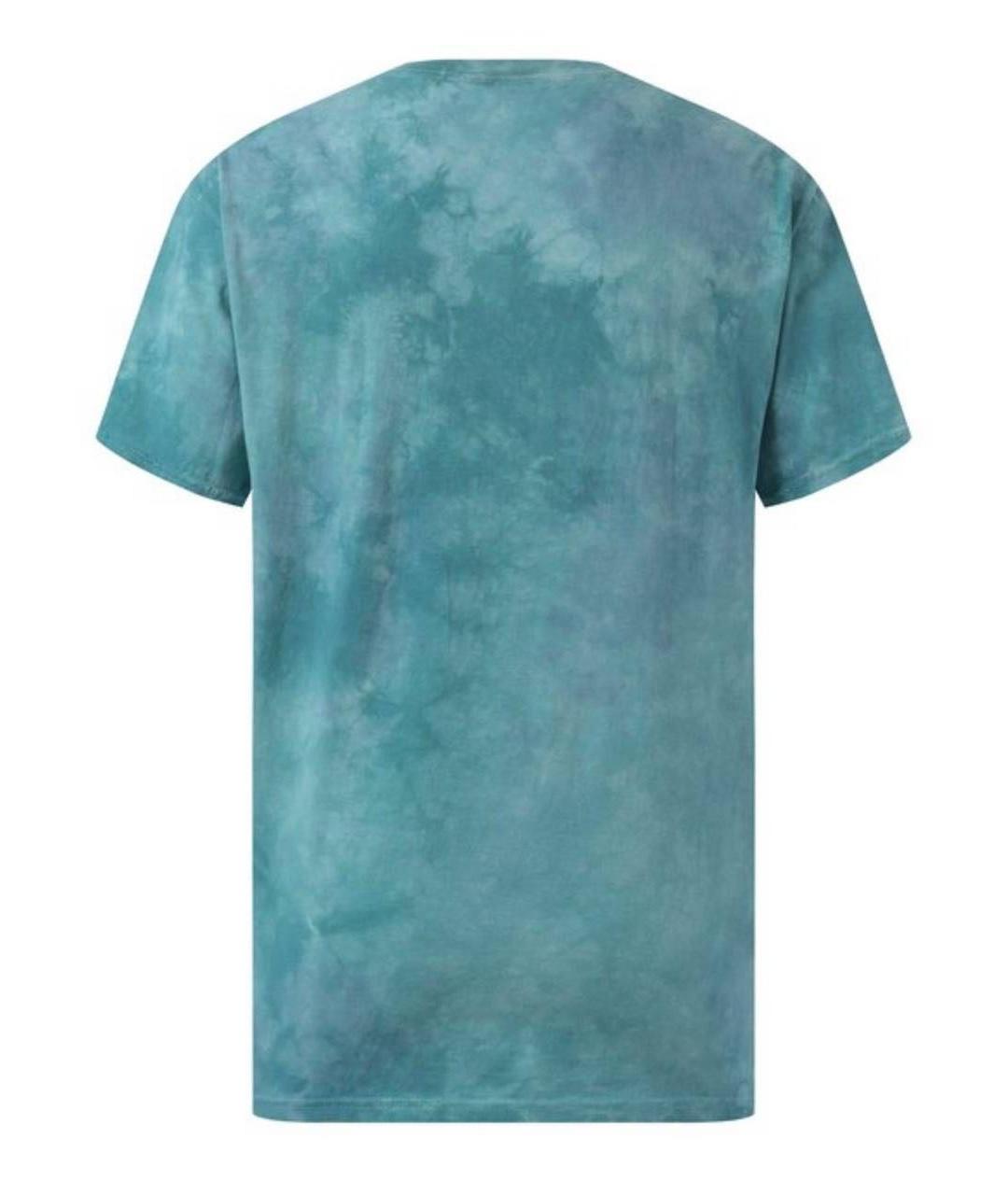 CACTUS JACK BY TRAVIS SCOTT Голубая хлопковая футболка, фото 2