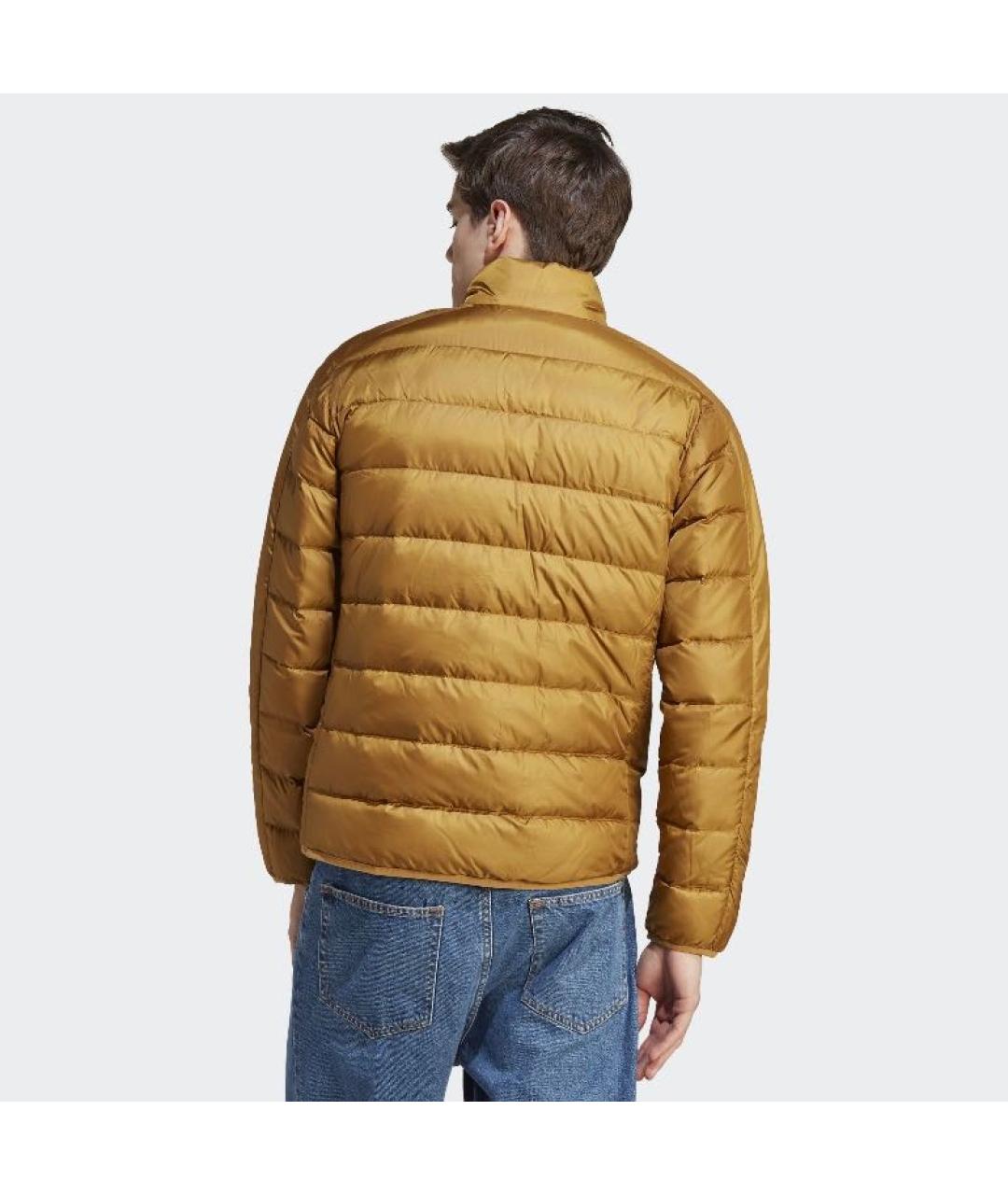 ADIDAS Оранжевый полиэстеровый пуховик, фото 3