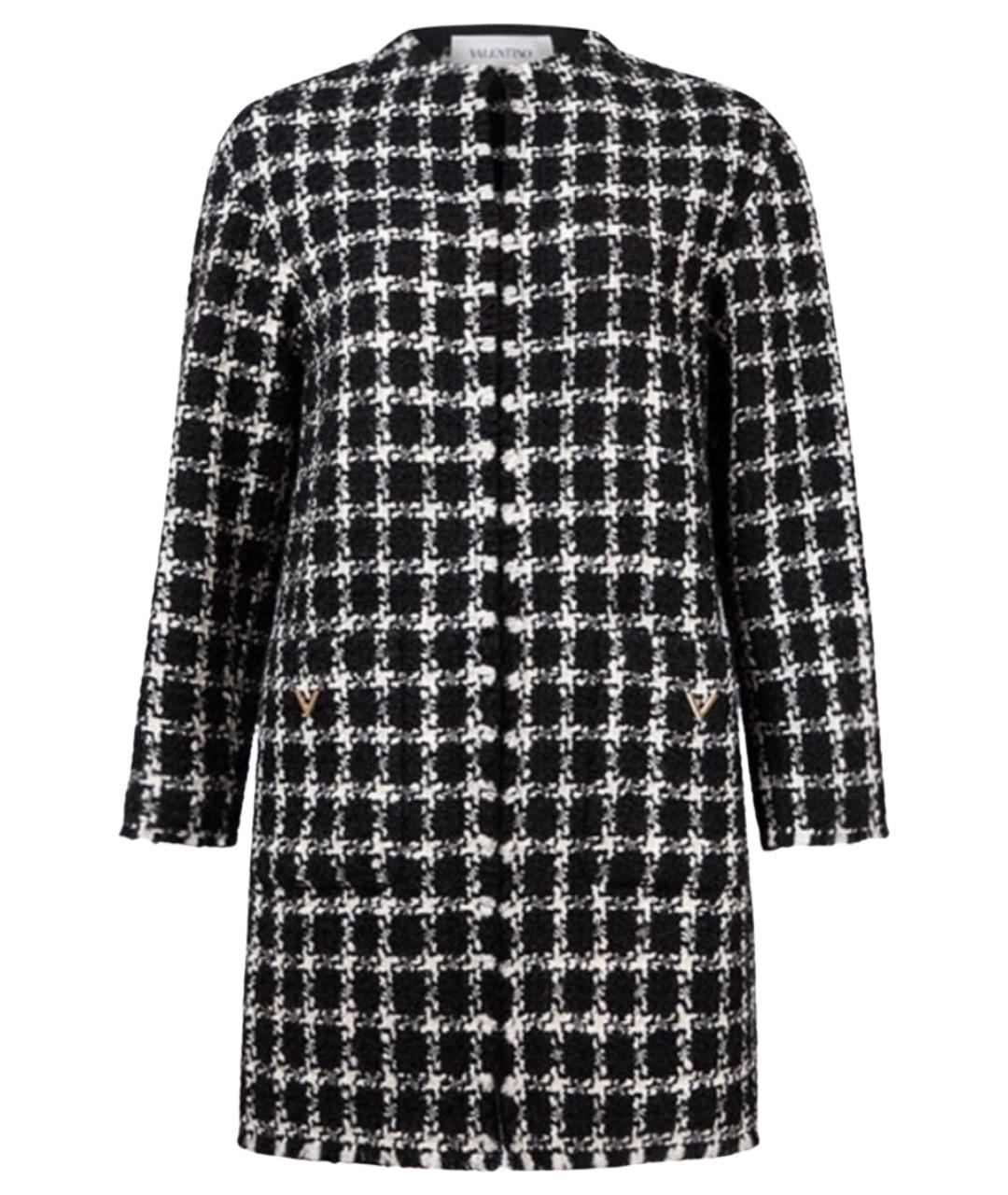 VALENTINO Черное пальто, фото 1