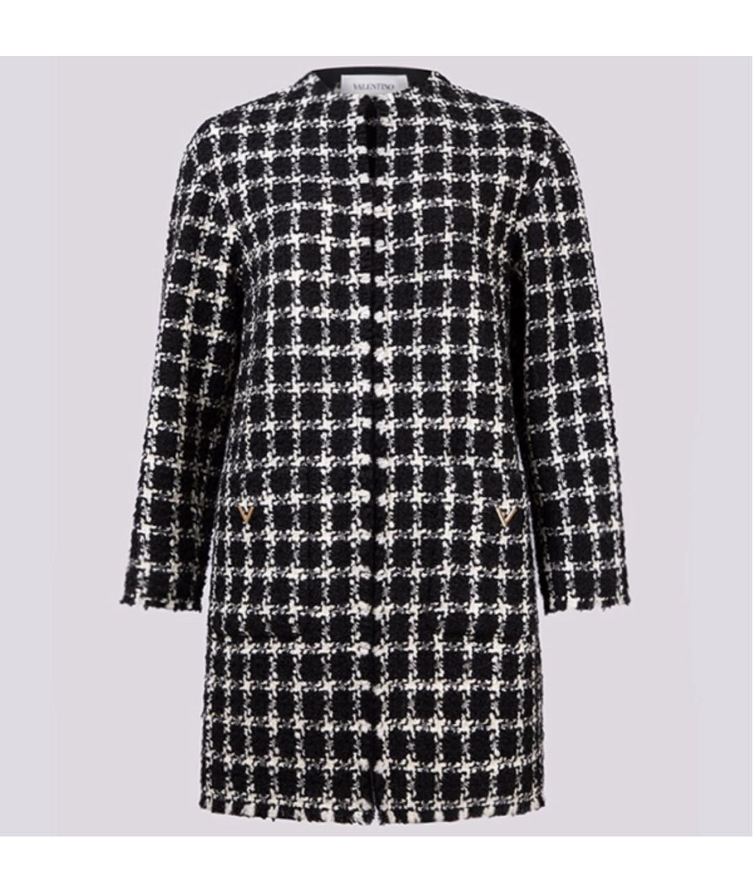 VALENTINO Черное пальто, фото 4