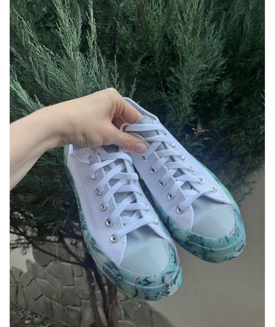 CONVERSE Белые текстильные кеды, фото 3
