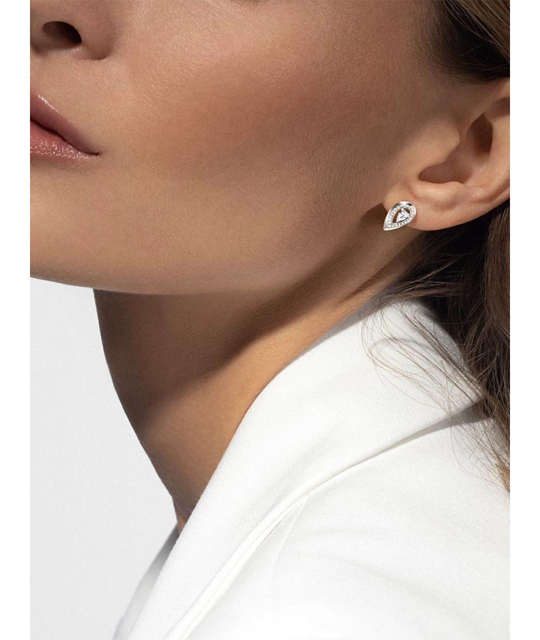 MESSIKA Серебряные серьги из белого золота, фото 5