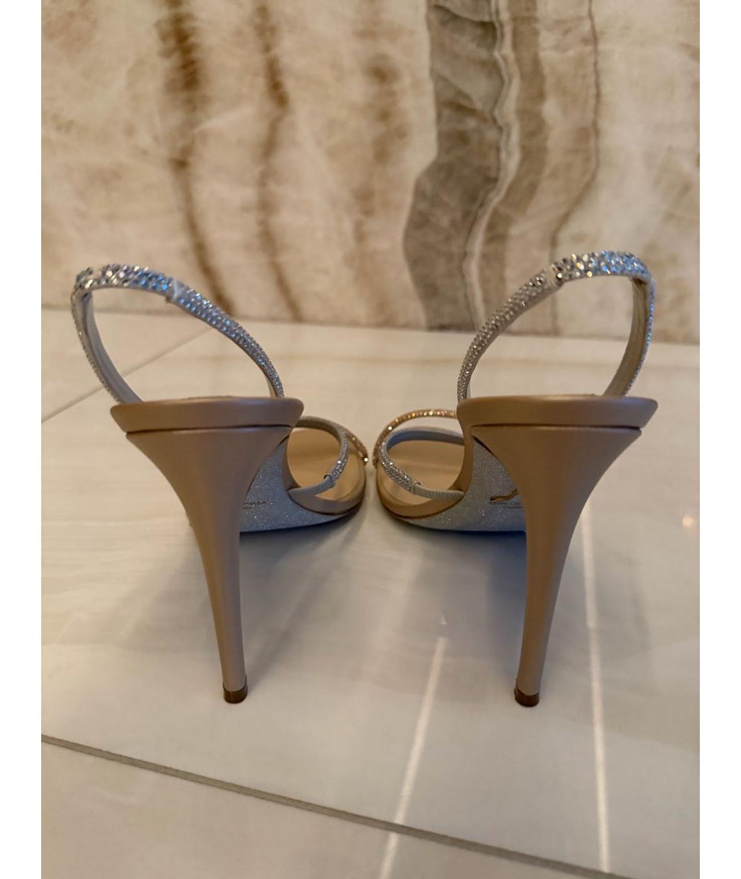 RENE CAOVILLA Мульти кожаные босоножки, фото 3