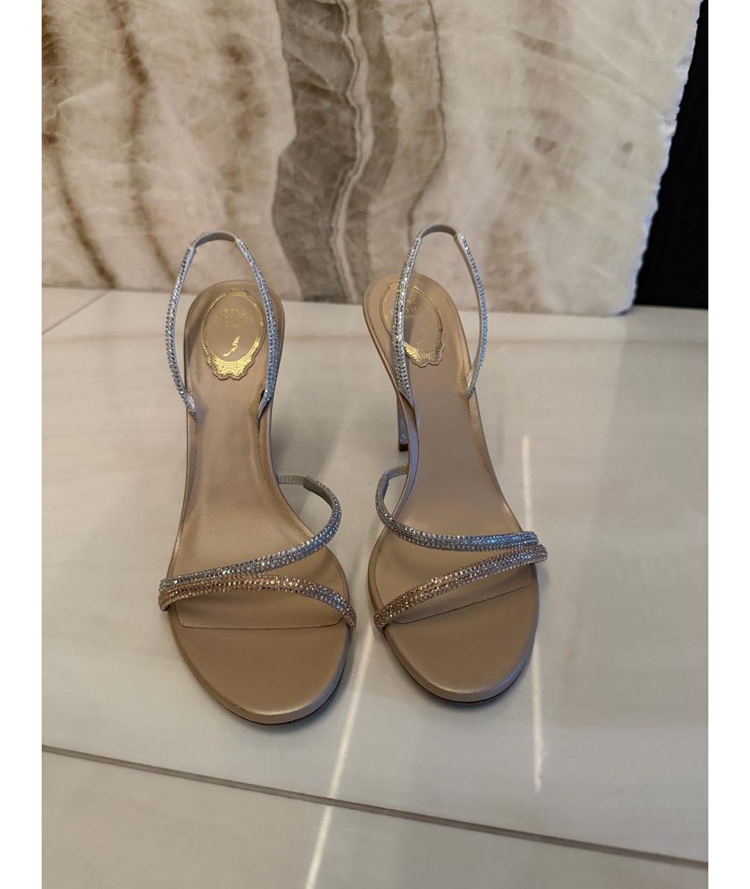 RENE CAOVILLA Мульти кожаные босоножки, фото 2