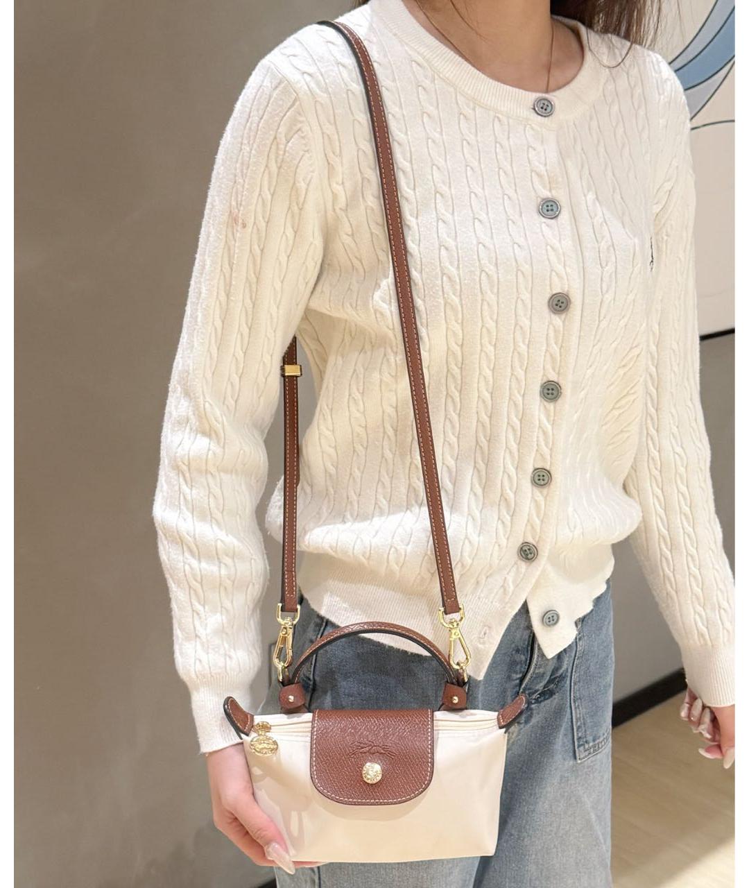 MIU MIU Бежевая сумка с короткими ручками, фото 6