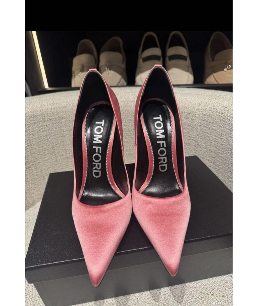 TOM FORD Розовые туфли, фото 2
