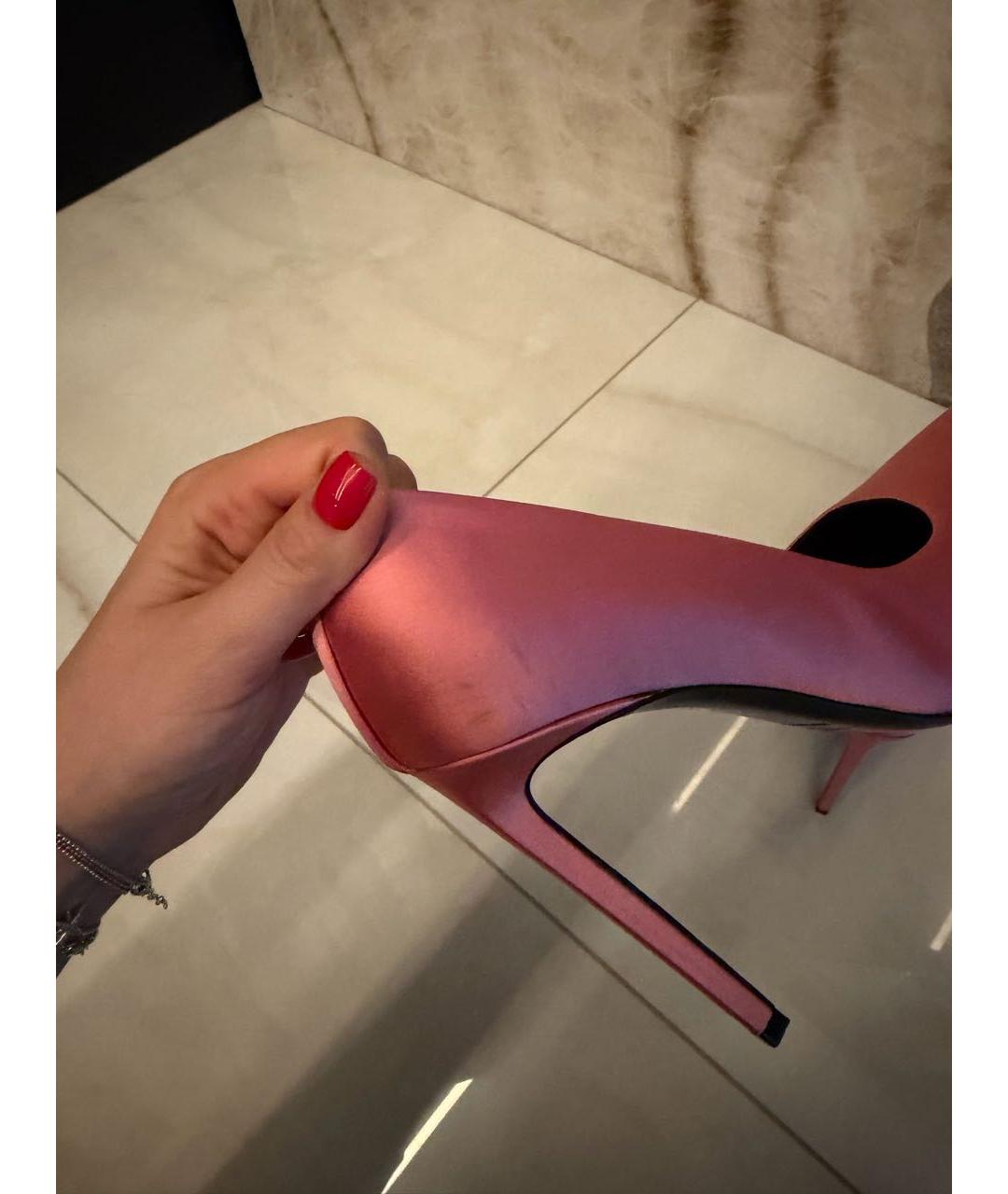 TOM FORD Розовые туфли, фото 5