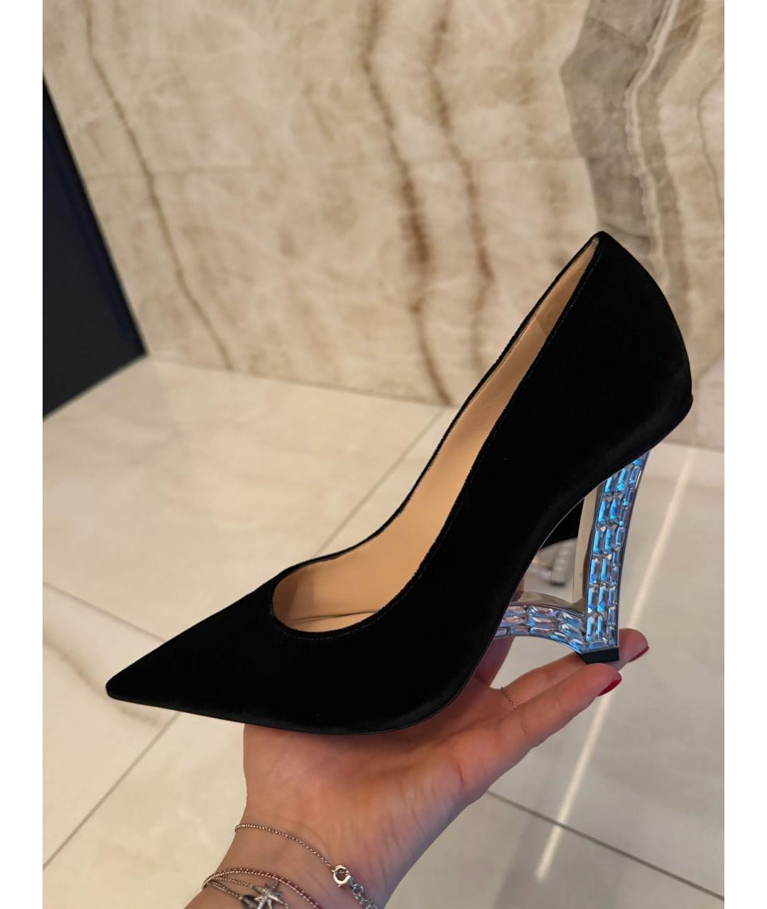 rodo Черные бархатные туфли, фото 3