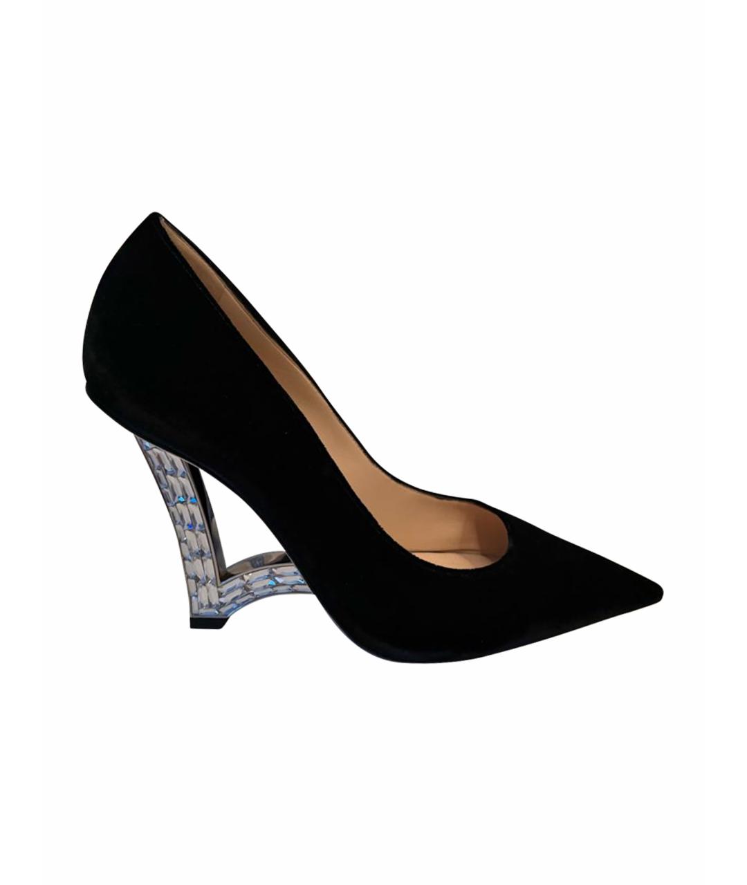 rodo Черные бархатные туфли, фото 1