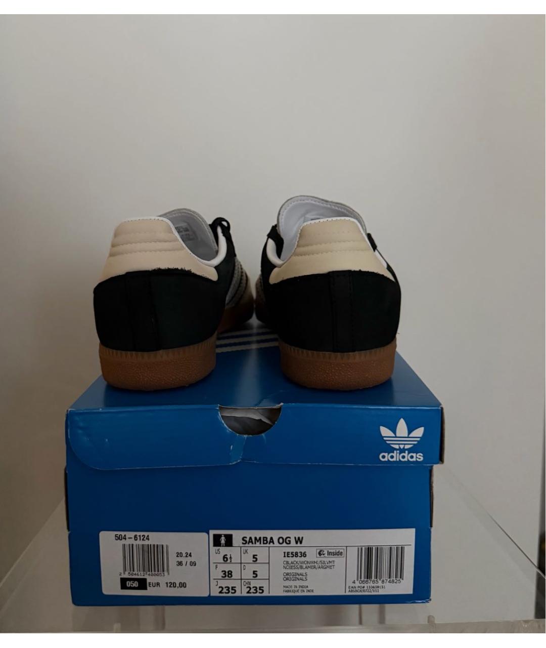 ADIDAS Замшевые низкие кроссовки / кеды, фото 4