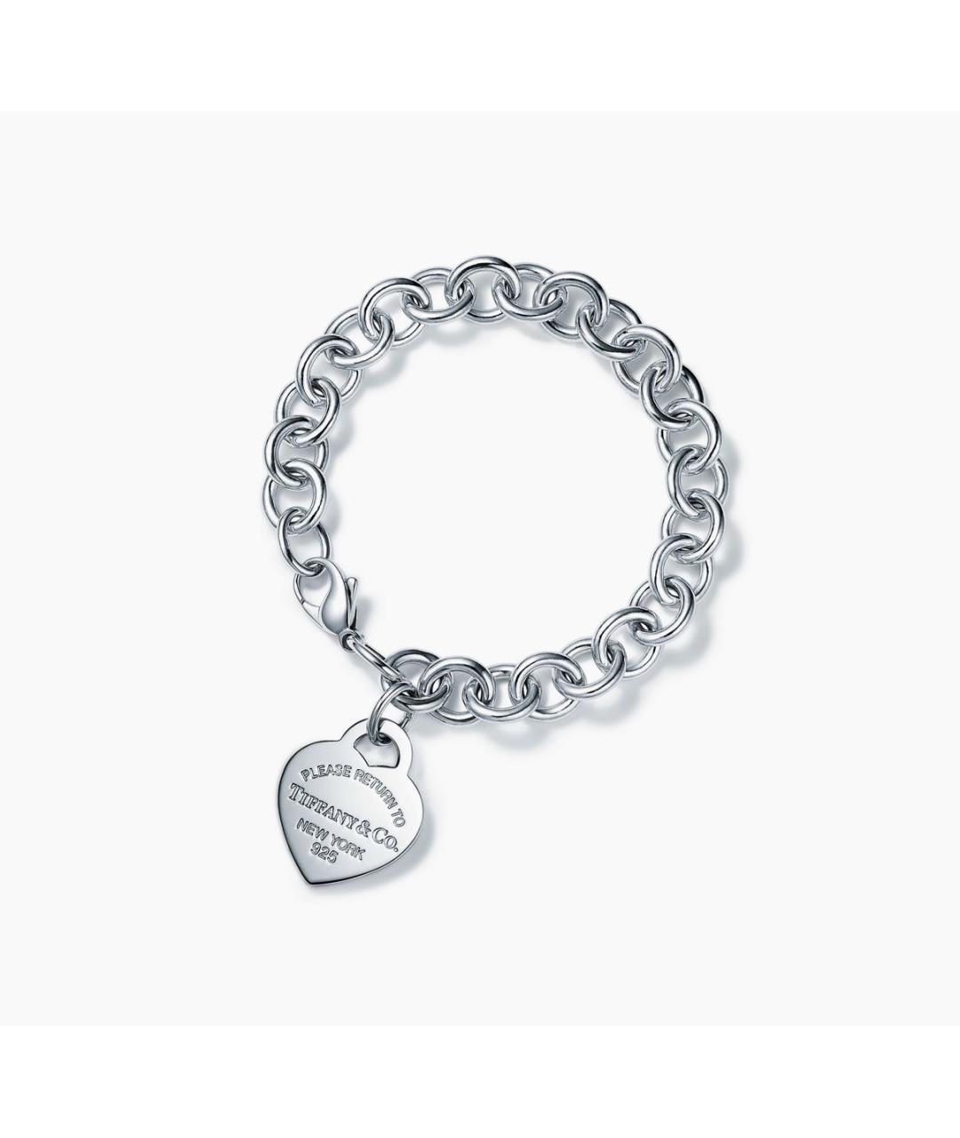 TIFFANY&CO Серебрянный серебряный браслет, фото 8