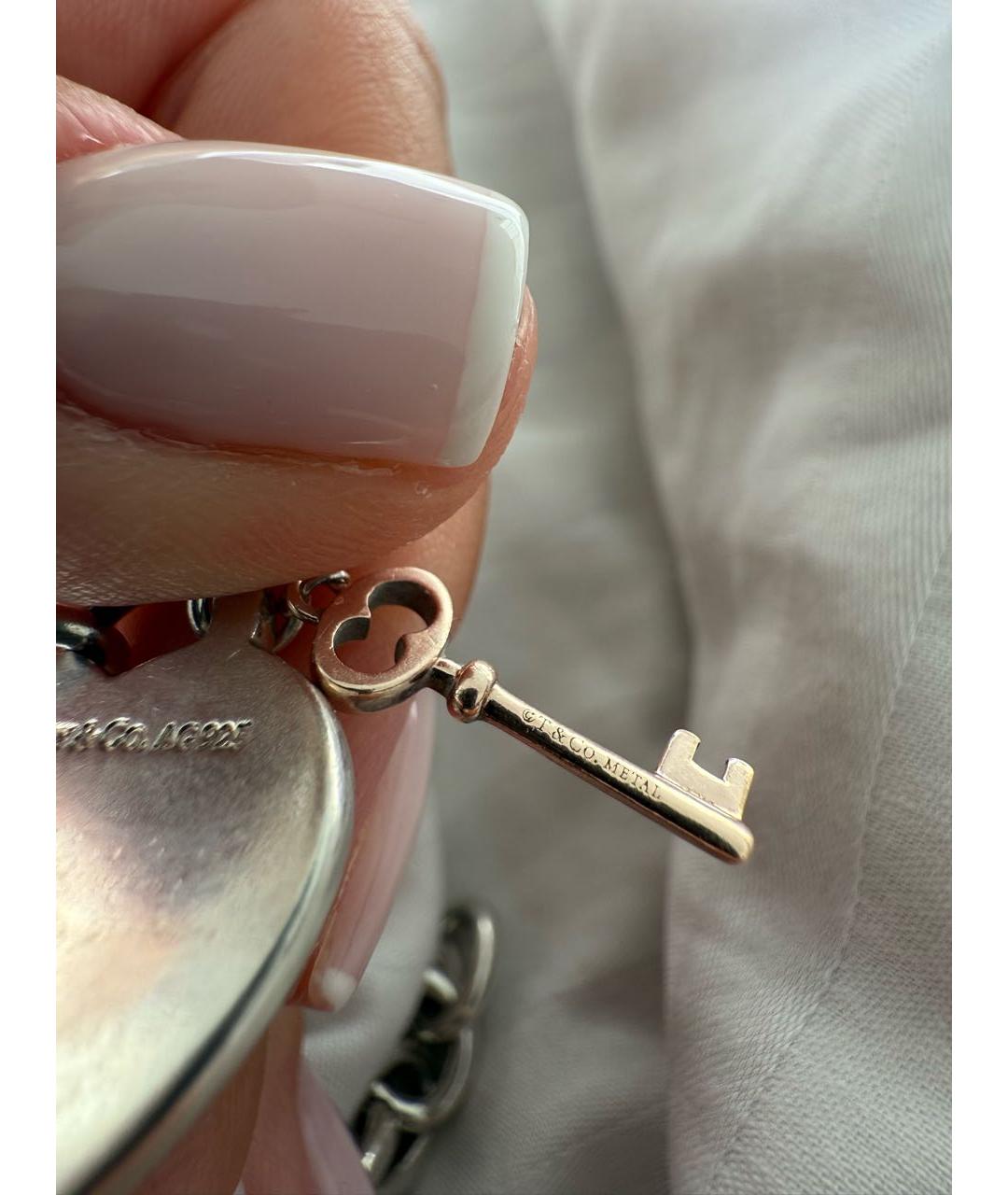 TIFFANY&CO Серебрянный серебряный браслет, фото 3