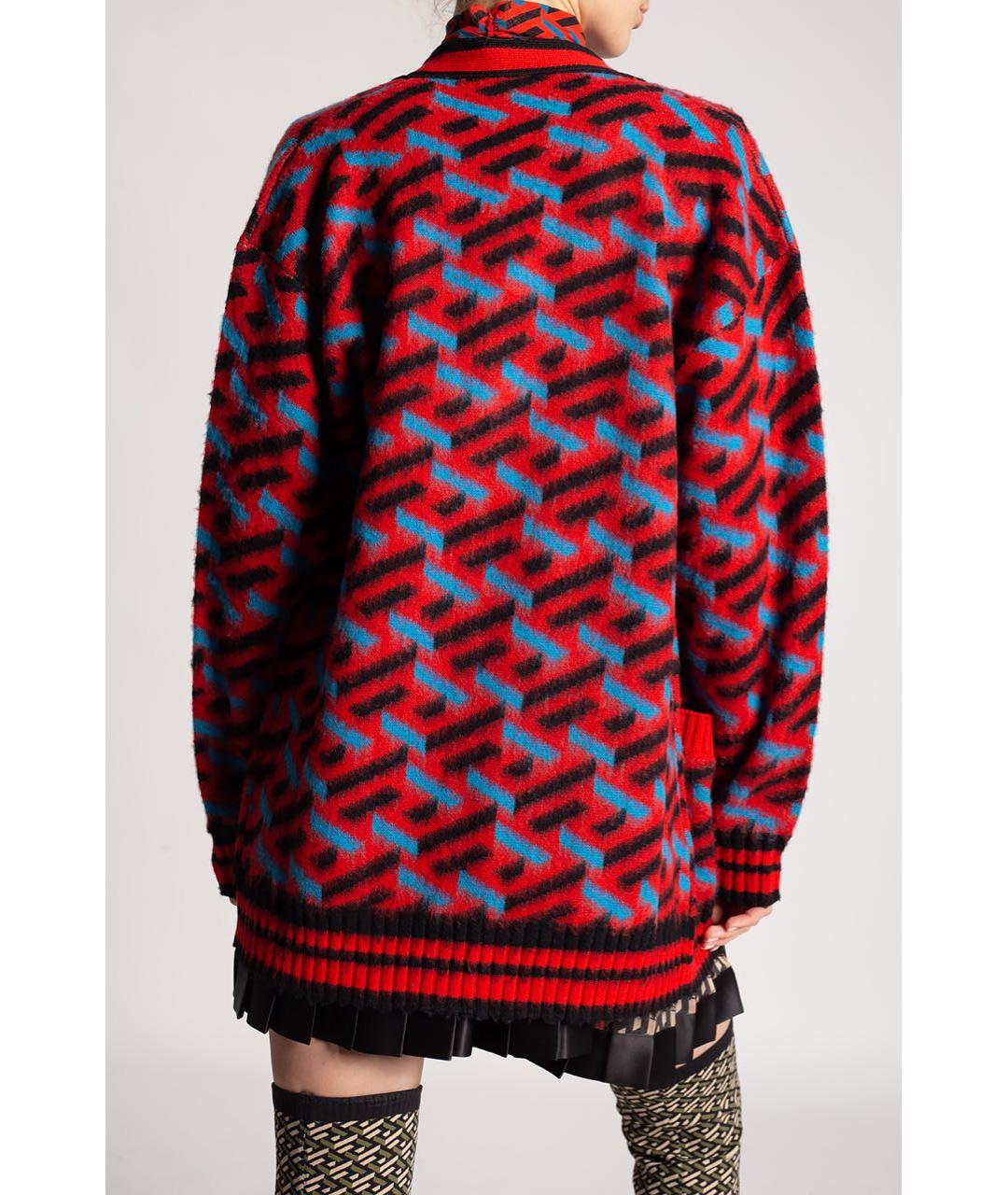 VERSACE Мульти кардиган, фото 4