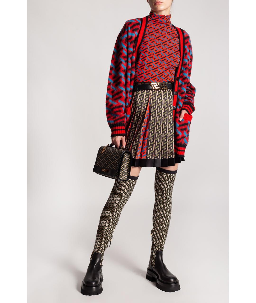 VERSACE Мульти кардиган, фото 3