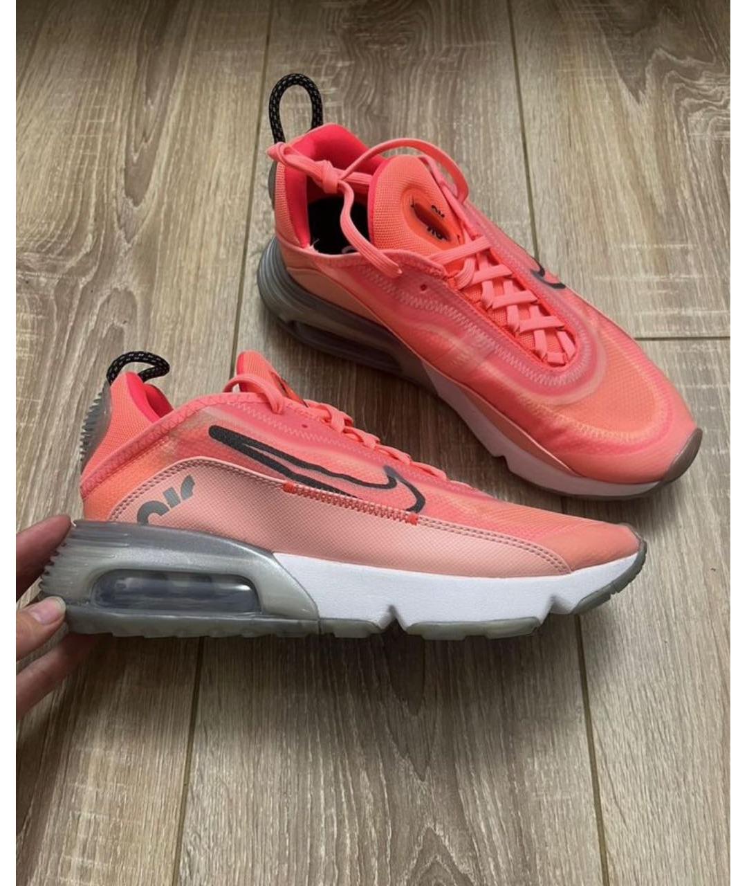 NIKE Коралловые синтетические кроссовки, фото 6