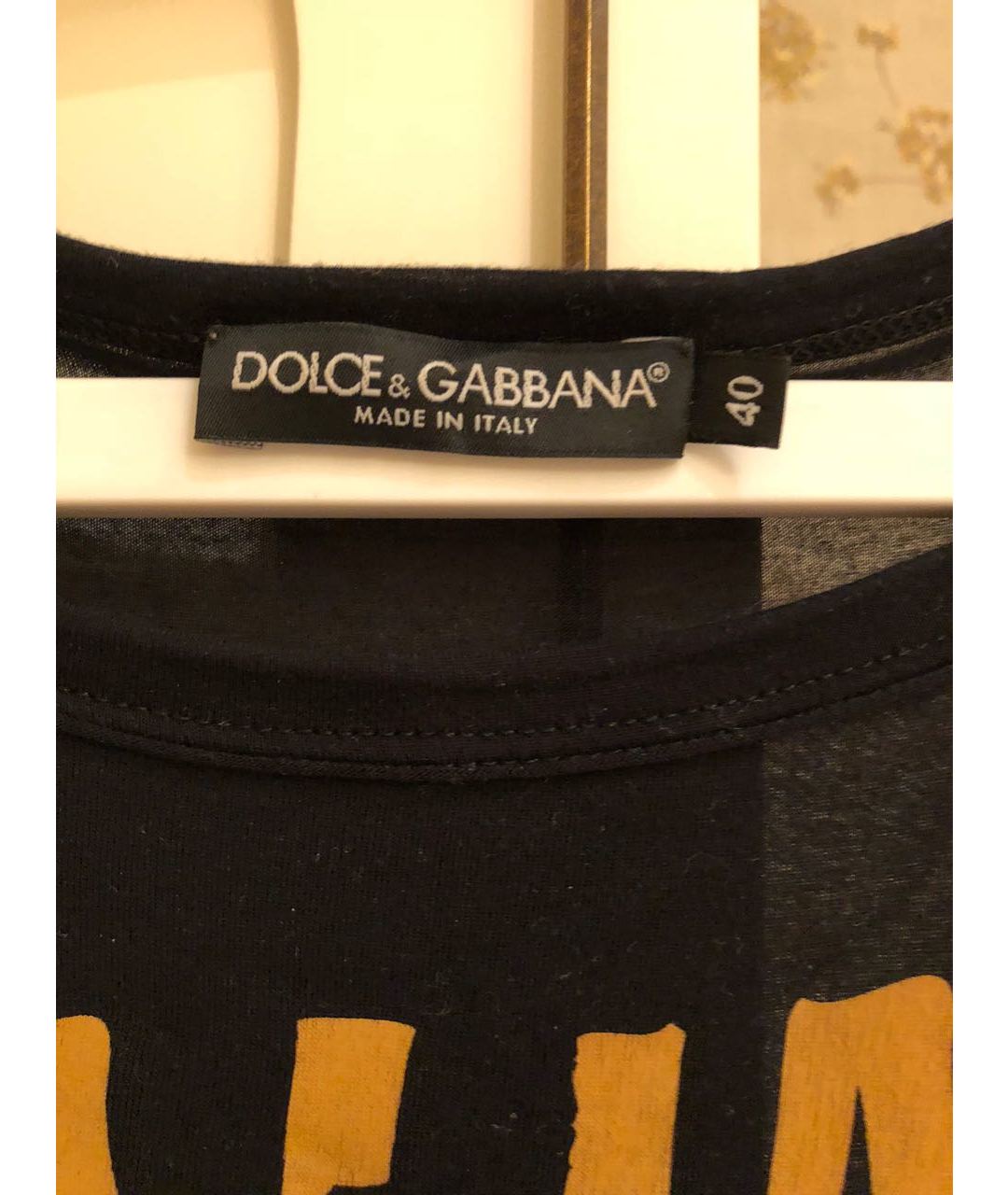 DOLCE&GABBANA Хлопковая футболка, фото 2