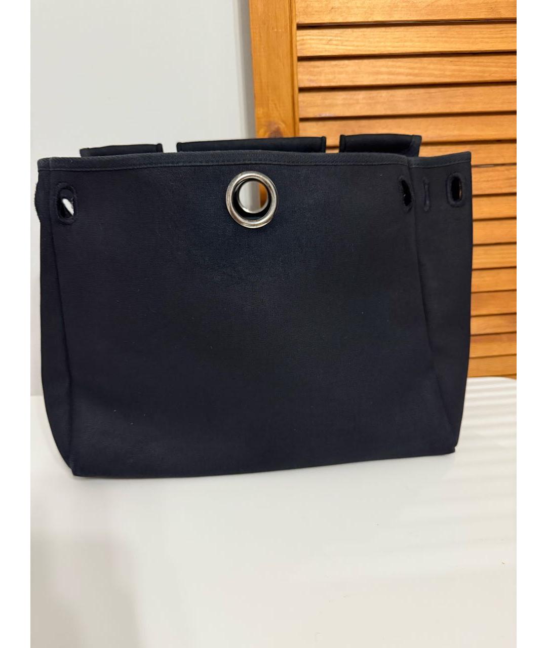 HERMES Черная кожаная сумка через плечо, фото 8